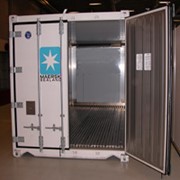 Холодильная камера с грузовым объемом 30, 60 или 70 кубических метров