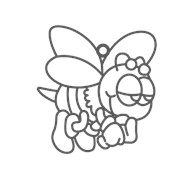 Витраж-мини Пчела