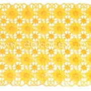 Spa-коврик для ванной Aqua-Prime 39*69см Flower L/P желт фото