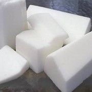 Мыльная основа белого цвета с Козьим молоком фото