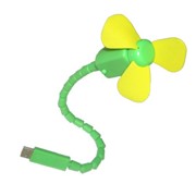 FAN V-T вентилятор USB, Блистер, Зелёный