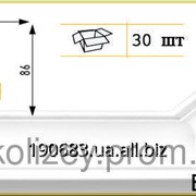 Плинтус (БАГЕТ) потолочный пенополистирольный 56х86мм 2м. Е33