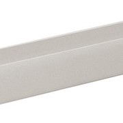 Профиль стартовый П-образный ПВХ, 9-10 мм, 3м белый