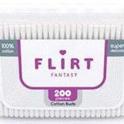 Ватные палочки Fantasy FLIRT - ZIP упаковка (200шт.), 12уп./бл.., 48уп./ящ.