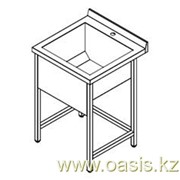 Bанна 1-ой секц., чаша и каркас сварные, с бортом, без полки, 700x700x850мм, серия - Стандарт, ONS MZN-1 B 07.7.02 фото