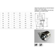 Клапаны обратные нержавеющие DIN GS (резьба-сварка) для пищевой и фармацевтической промышленности. Купить клапаны обратные нержавеющие фото