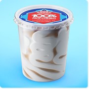 Мороженое в ведерке 100% мороженое со сгущенным вареным молоком фото