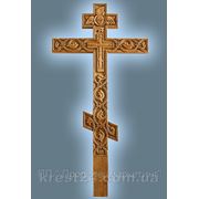 Крест надгробный православный дубовый  .