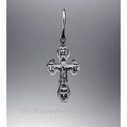 Крест серебряный арт Кр22 фото
