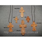 Кресты нательные из ценных пород дерева фото