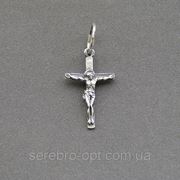 Крест серебряный. арт КР18 фото
