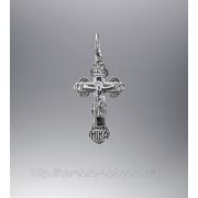 Крест серебряный. арт Кр12 фото