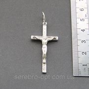 Крест серебряный. арт КР44с фотография