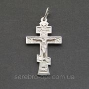 Крест серебряный. арт КР82с фотография