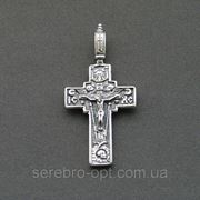 Крест серебряный. арт КР200 фотография