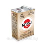 Масло моторное MITASU MOTOR OIL SM 5W-50 100% Synthetic 4л.