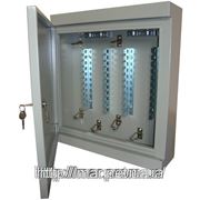 Настенная металлический шкаф с замком на 40 плинтов 700*450*130 фото