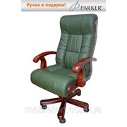 Кресло для руководителя Мурано (Зеленая кожа) фотография