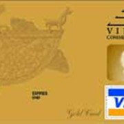 Услуги по обслуживанию платежных карт VISA GOLD