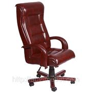 Кресло для руководителей Роял LUX комбинированная кожа люкс фото