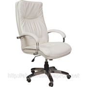Кресло для руководителей Палермо НВ хром с механизм МВ двухсторонняя кожа люкс фото