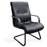 Кресло для руководителей Геркулес CF кожзам неаполь черный фотография