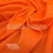 Ткань Креп сатин ( неон-оранжевый ) 1359 фотография