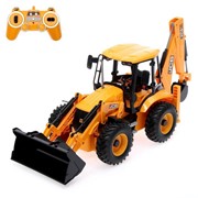 Экскаватор-погрузчик JCB 4CX, 1:20, работает от аккумулятора фото