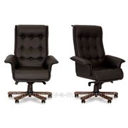 Кресло кожаное для руководителя «Luxus B» фото