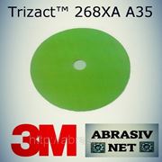 Полировальный круг 3М Trizact, 268ХА, зерно А35, микротонкий диаметр 125мм, зеленый полировочный круг 3M фото