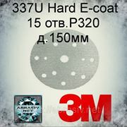 337U Hard E-coat, 15 отв.Р320 150мм Абразивний круг, фото