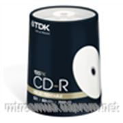 TDK CD-R 700Mb 52x Cake 100 pcs Printable (75000031551/75000030264/t19884)