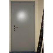 Противопожарная металлическая дверь ДБО-01 фотография