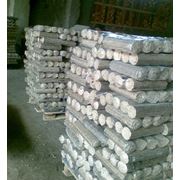 Брикеты древесные из стружки ели и смереки произведенные прессом фирмы ВАМАГ фото