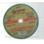 Круги абразивные МЕGA отрезной по металлу 115 х 2.5 х22.23 фото