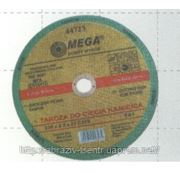 Круги абразивные МЕGA отрезной по металлу 125 х 2.5 х22.23 фото