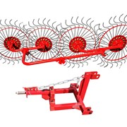 Ворошилка колесно-пальцевая ВМТ-4 для минитрактора фото