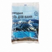 Природная соль для ванн в стоячем п/э пакетике Морская пена 500 г 4606595900389 фото