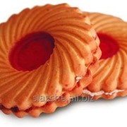Печенье «Малина со сливками» фото