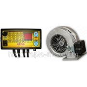 Комплект поддува (Вентилятор+контроллер) для твердотопливного котла фото