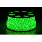 Световая гирлянда Дюралайт светодиодная LED-3RDLCh-2.4W100M (зелёный) фото