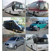 Пассажирские перевозки на автобусах, микроавтобусах, легковом транспорте фото