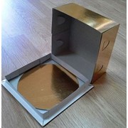Элегантная коробка для тортов Премиум №2 300*300*190 фото