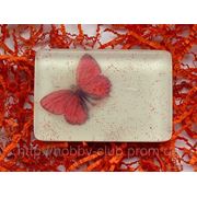 Мастер-класс. Мыло с водорастворимой бумагой для двоих фото