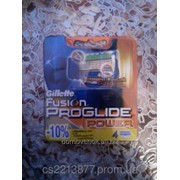 Кассеты для бритья Gillette Fusion ProGlide Power 4