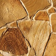 Камень плоский природный (песчаник) толщ. 1,0 - 1,5 см. Прямые поставки из карьера по Украине фото