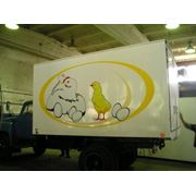 Автофургоны для перевозки инкубационных яиц и цыплят. фото