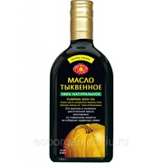 Тыквенное масло пищевое нерафинированное 0,35 л, ТМ "Golden Kings of Ukraine" (Агросельпром)(стекло)