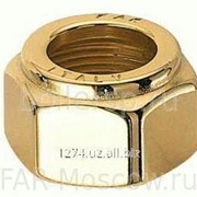 Накидная гайка для вентилей LadyFAR с наружной резьбой 16 мм, золото, артикул FL 0330 16 фото