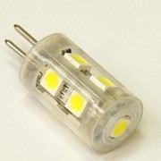 Лампа светодиодная G5.3 9LED 12V 2W с защитой (EL)